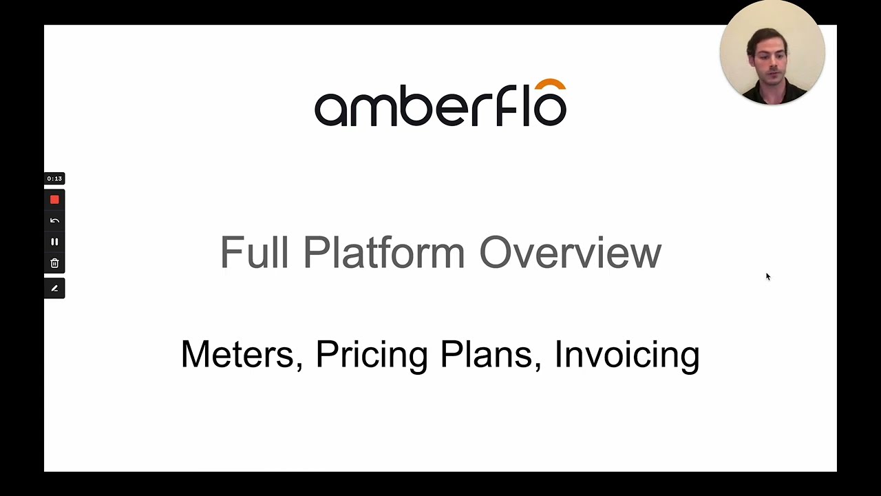 Amberflo Platform Full Overview