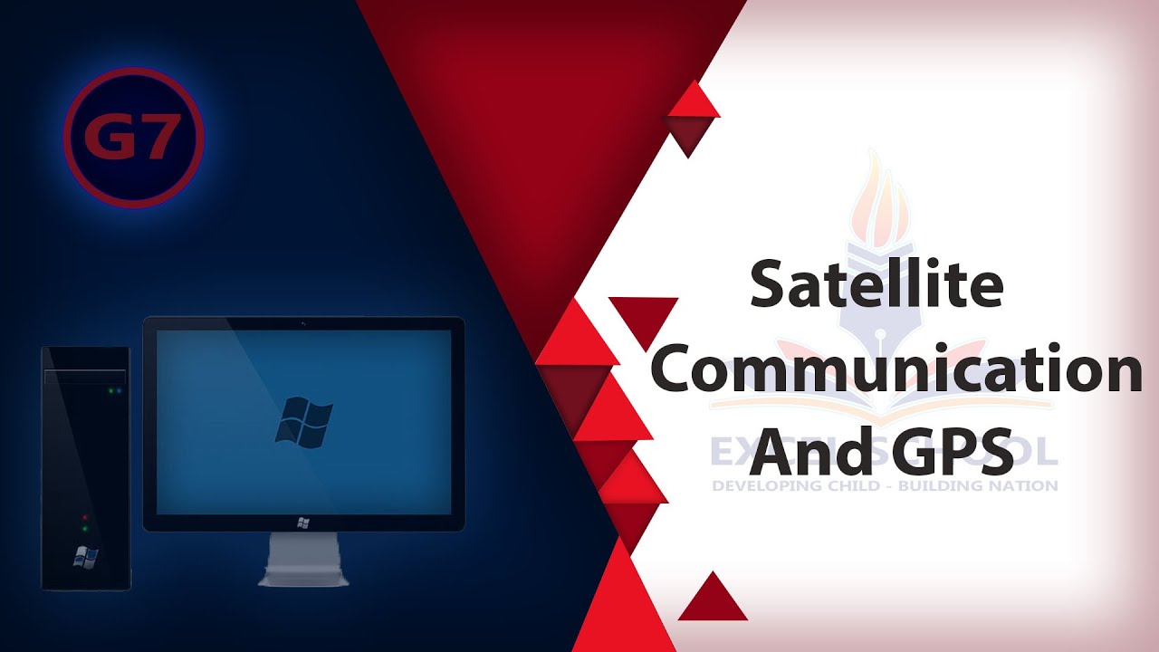 Class 7|| Computer|| Satellite Communication And GPS||By Excel School