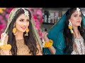 Aiza Khan Inspired Mayo Mehndi Makeup Look | #weddingseason #bridemakeup