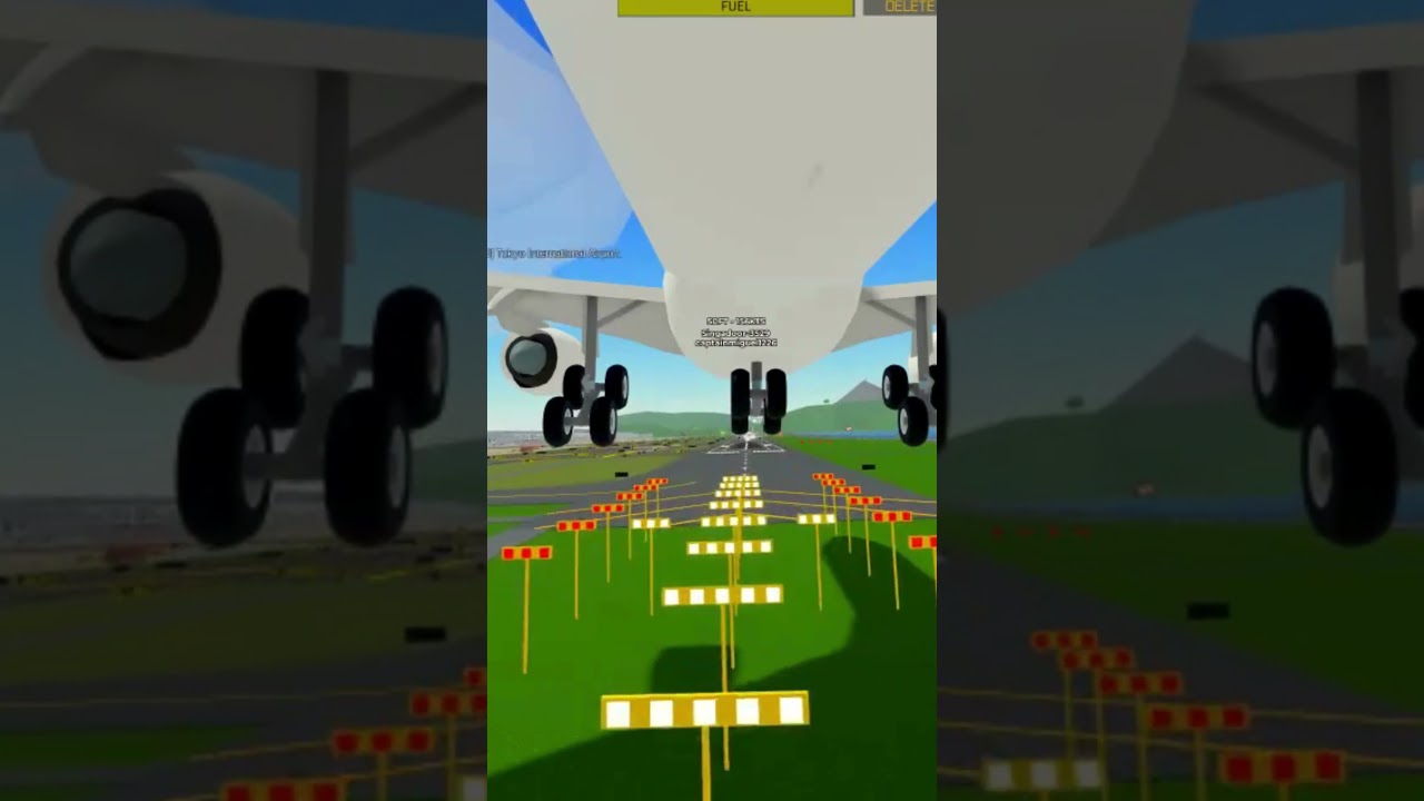 A340 Landing in PTFS 