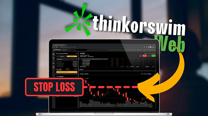 Stops on Spreads Using ThinkorSwim Web