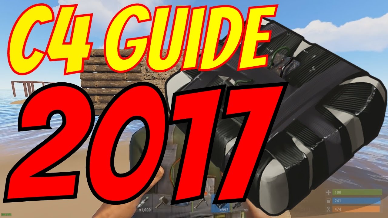 Rust | C4 Damage Guide 2017 - YouTube