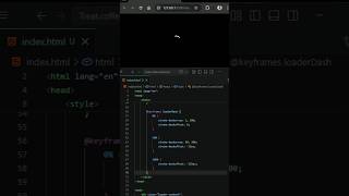 Advanced loader।। Loader circle loader html cse #html #css #ai #mernstack