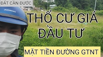 (đất đã bán)CẦN ĐƯỚC " BÁN ĐẤT THỔ CƯ GIÁ ĐẦU TƯ, ẤP 3 XÃ TÂN ÂN CẦN ĐƯỚC LONG AN.