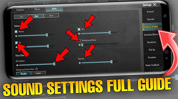 🎧New Sound Settings Full Guide/ Pubgmobile Audio Setting Full Guide | Sound & Footstep Guide // 2023