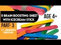 Part-3 Brain Boosting Fun Activities for Kids (Age 4+) | #brainboostingactivities #worksheets
