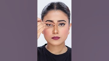 Nose Contouring For Beginners #shortsaday #nosecontourhack #makeuptricks #wingeyeliner #barshapatra