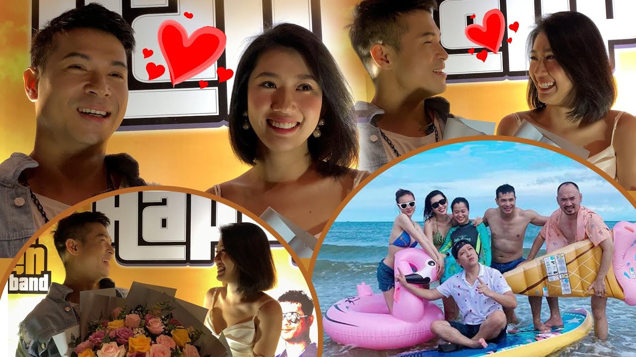 Thúy Ngân - Trương Thế Vinh "CÔNG KHAI" mối quan hệ, GIA ĐÌNH 7 NỤ hài hước góp mặt MV VOI BIỂN BAND