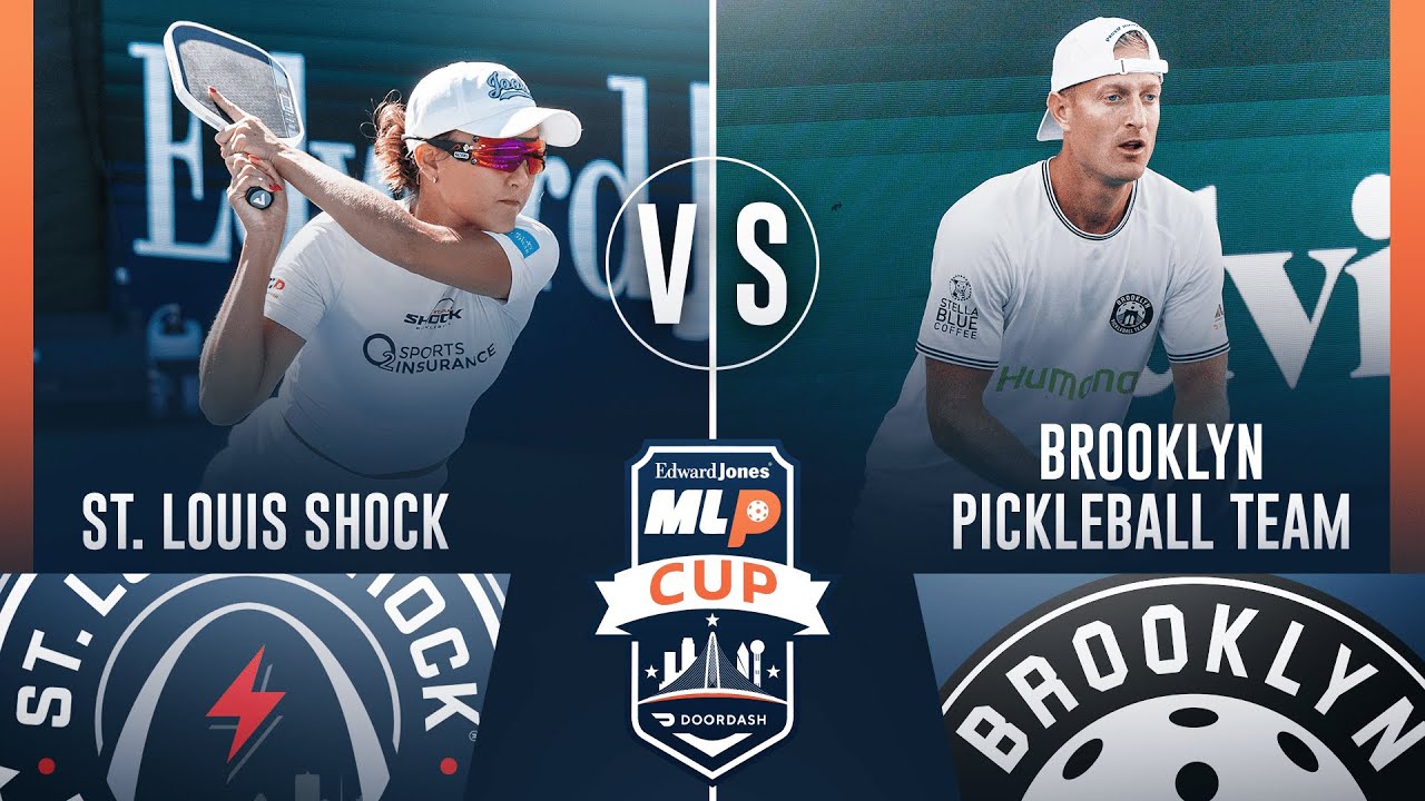 St. Louis Shock vs Brooklyn  Pickleball Team at the Edward Jones MLP Cup