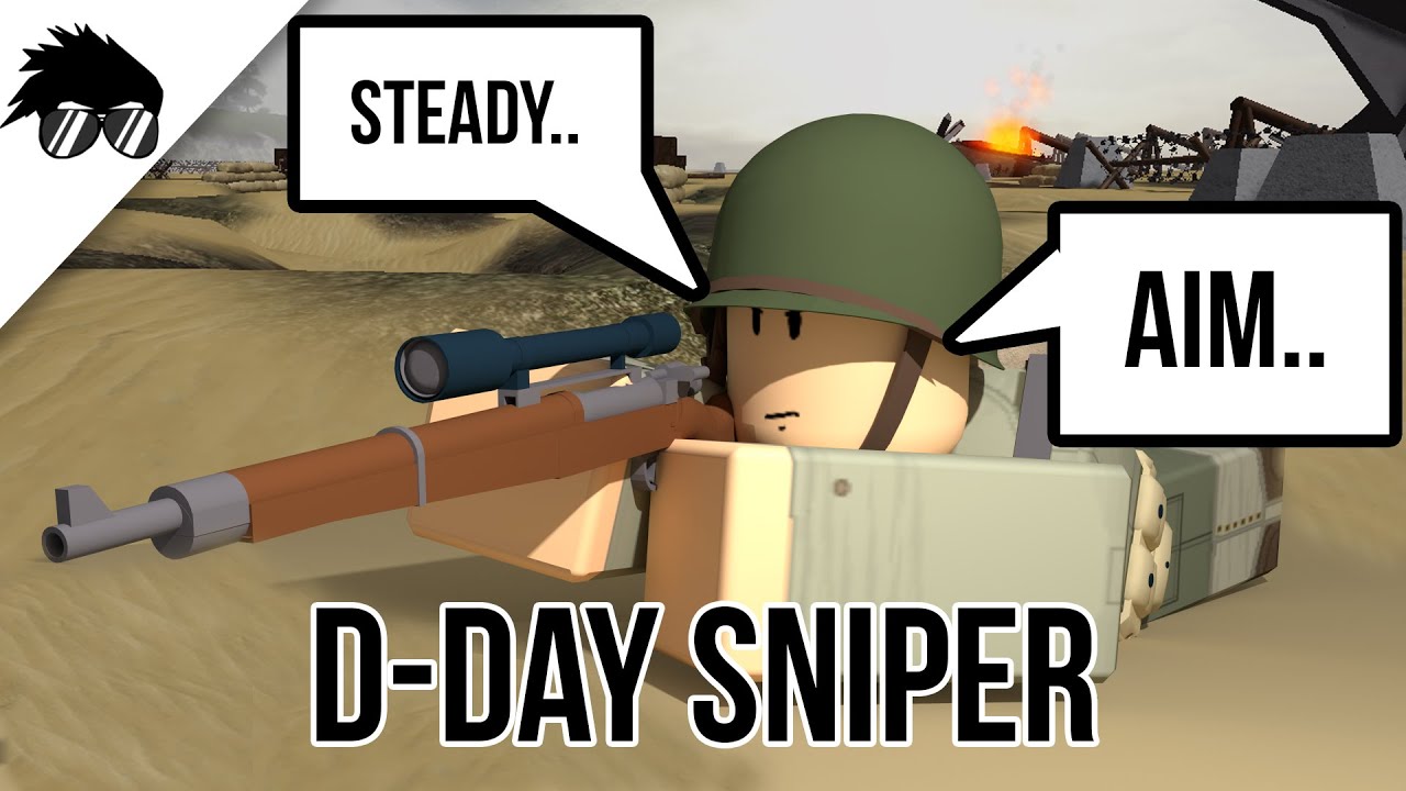 Winning D Day Only With A Sniper Roblox Youtube - zoom sniper roblox