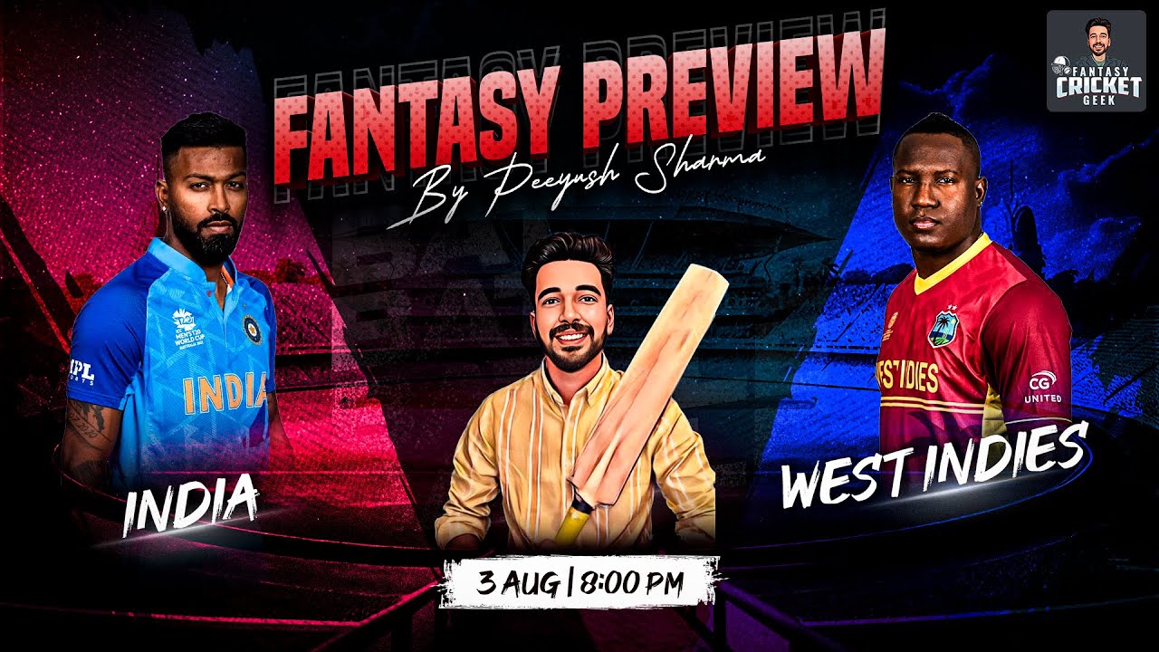 WI vs IND | 1st T20I | Dream11 & Fantasy Preview by Peeyush Sharma | IND vs WI 1st T20I Dream11 Team