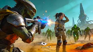 The Alien Commander Aimed His Weapon—The Human Girl Just Asked One Question | Sci-Fi Story