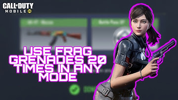 Use Frag Grenades 20 times in any mode
