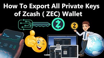 How To Export All Private Keys of Zcash  ZEC Wallet | Crypto Wallets Info