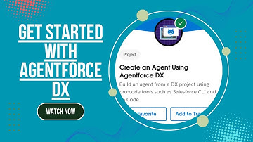 Get Started with Agentforce DX | Step By Step With Explanation Create an Agent Using Agentforce DX |
