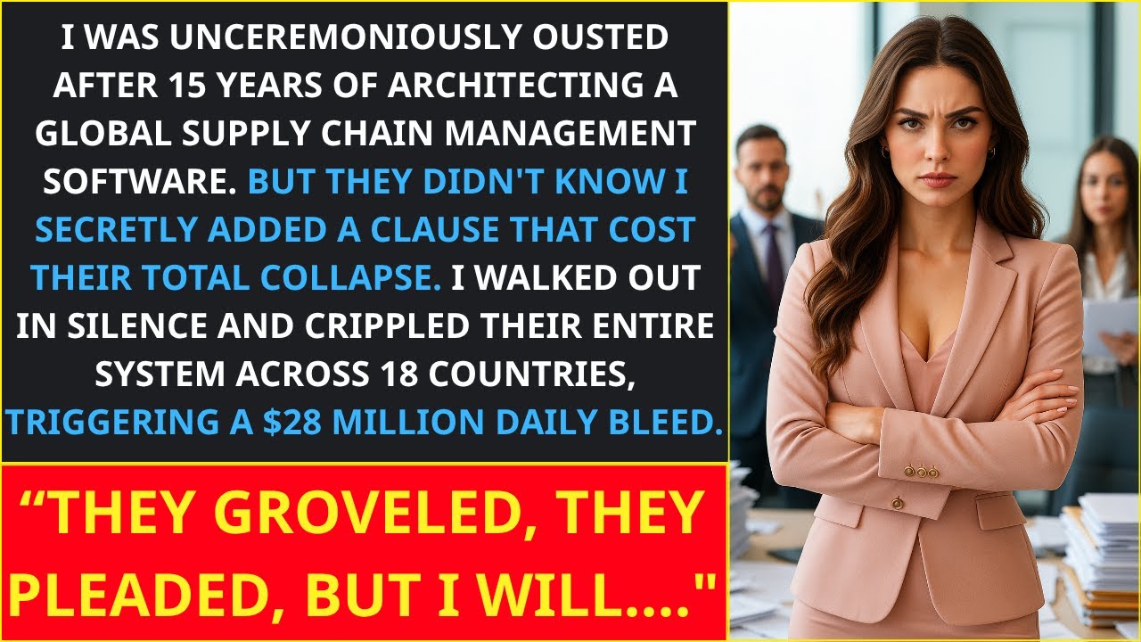 After 15 Years Building Their Empire, One Silent Clause Turned My Exit Into Global Collapse Abroad!!