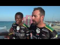 Asenathi Jim/Roger Hudson (RSA) Interview after qualifying South Africa to 2016 Olympic Games