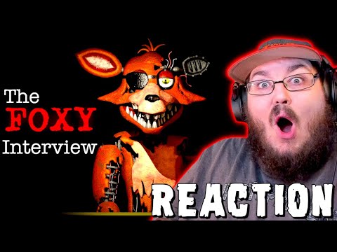 [FNAF-SFM] An Interview with Foxy (Fan Animation By j-gems) FNAF REACTION!!!