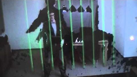 Kinect + OpenGL LaserHarp