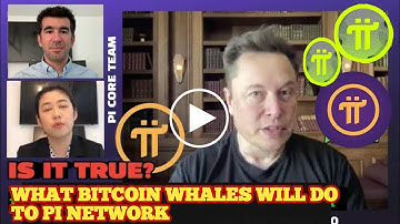 PI NETWORK UPDATE ; WHAT BITCOIN WHALES WILL DO TO PI NETWORK  #picoin# #pinetworktransfer #bee