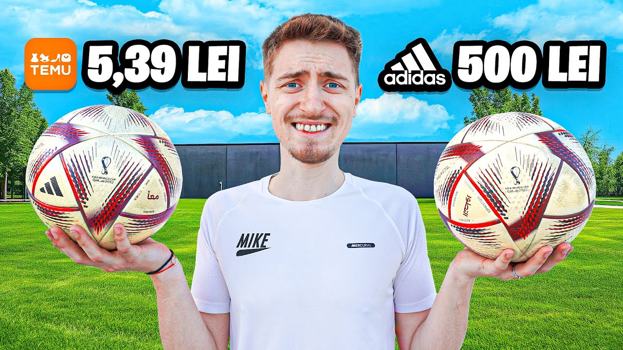 TESTEZ produse de fotbal FAKE vs ORIGINALE