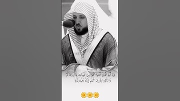 قرآن كريم بصوت ماهر المعيقلي| حالات واتس اب دينية -