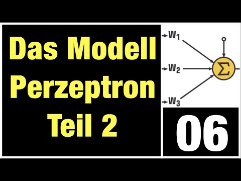 06 ML: Perzeptron Teil 2: Das Computermodell: Inputs, Gewichte, Aktivierungsfunktion, Output