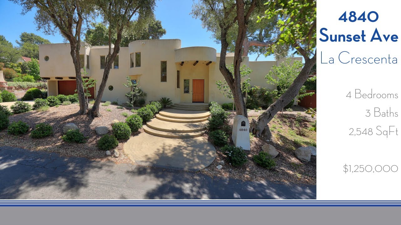 La Crescenta Home For Sale Briggs Area 2,548 SF 1,250,000 YouTube