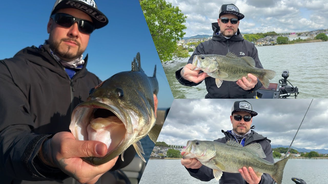 Lake Biwa bass Fishing / Pesca al bass sul lago Biwa / 琵琶湖バス釣り/ 배스낚시 비와호