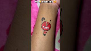Mom Tattoo Design ❤✨ #tattoo #tattoofun #art #tattooart #drawing #mom #tattooartist