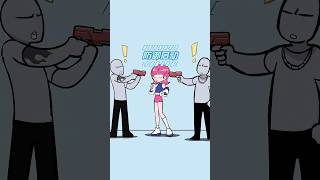 Seize the Gun by the anime character NO.1 #funny #cartoon