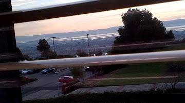 CSUEB view of the Bay from the library
