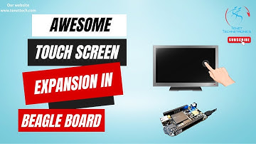 Awesome Touch screen expansion for Beagle Bone Black | Tenet Technetronics