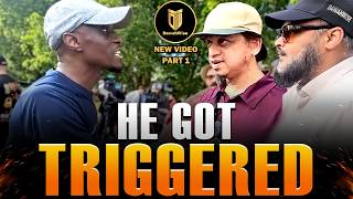 Emotional Christian Gets Schooled with His Own Bible | Mansur | Hashim | Speakers Corner