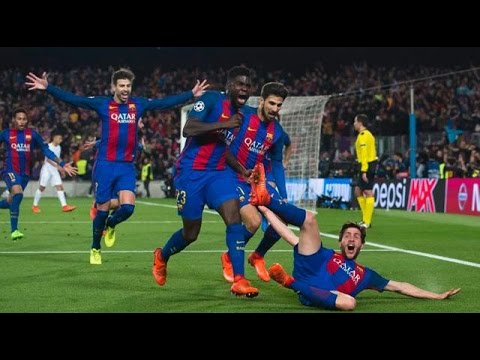 LA REMONTADA DEL BARCELONA: COMO SE VIVIÓ EL GOL DE SERGI ROBERTO - YouTube