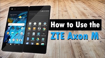 How to Use the ZTE Axon M (The Foldable Dual Screen Smartphone)