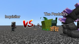 Inquisitor vs The Predators  Mob Battle  Minecraft