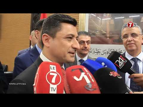 وزير العدل العراقي خالد شواني نعمل على توطيد العلاقة بشكل أوسع وأعمق مع المملكة المغربية