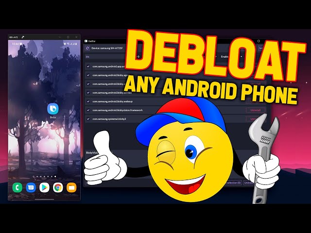 Universal Android Debloater (Tool) Debloat Any Android Phone Easily class=