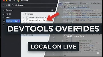 How to Override JavaScript and CSS  in Chrome DevTools (Real-Time Edits on Live Sites)!