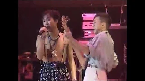 Beyond Wong Ka Kui - 金屬狂人 (1991生命接觸演唱會live) 高清 HD - DayDayNews