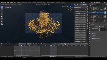 [Demo] tornado animation in Blender 2.8 - animation nodes.