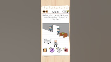 Brain Test 2 Prison Escape Level 10 || Walkthrough