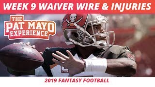 2019 Fantasy Football Rankings — Week 9 Waiver Wire, NFL Injury Report, DraftKings Showdown, Spreads