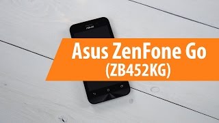 Распаковка ASUS ZenFone Go ZB452KG / Unboxing ASUS ZenFone Go ZB452KG
