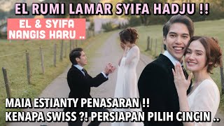 EL RUMI PROPOSES TO SYIFA HADJU, THE RING IS ENTRUSTED TO DADDY IRWAN, WHO FIND AND MAKE IT. BTS ...