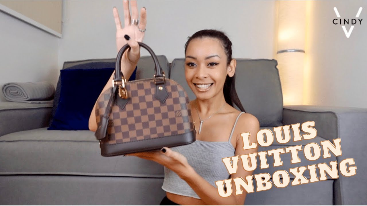 Unboxing: Louis Vuitton Alma PM Damier Ebene!!!!