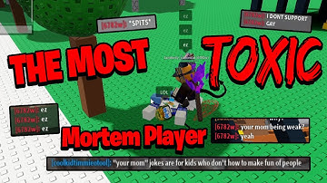 The Most Toxic Mortem Metallum Player...