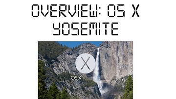 Overview of OS X Yosemite New Features