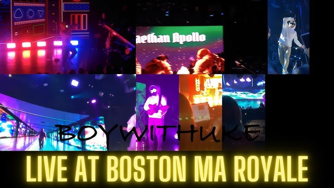 BoyWithUke in Boston at Royale Boston